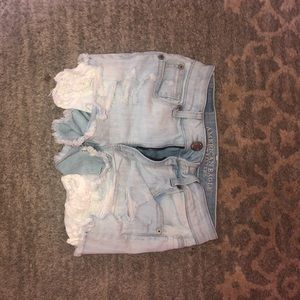 american eagle jean shorts